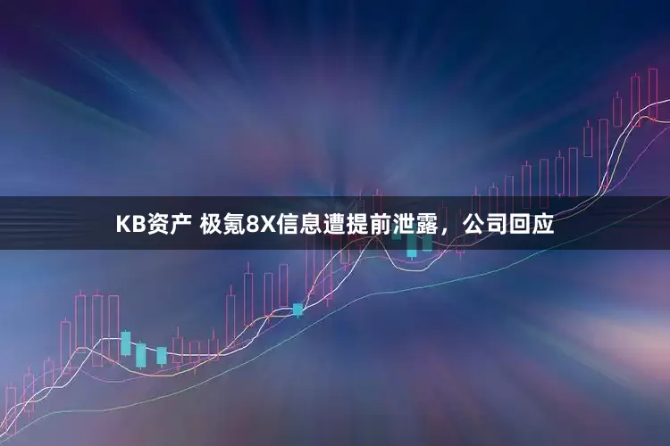 KB资产 极氪8X信息遭提前泄露，公司回应